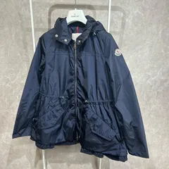 【極美品】 MONCLER モンクレールナイロンフリルジャケットLOTUS00 ネイビー