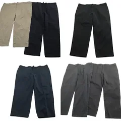 古着卸 まとめ売り ディッキーズ Dickies 874ワーク パンツ 6枚セット (メンズ 51 /50 /48 ) ブラック ネイビー ベージュ 中古 古着 NE0180