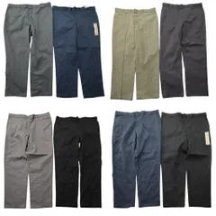 古着卸 まとめ売り ディッキーズ Dickies 874 ワーク パンツ 8枚セット (メンズ 44 /42 /40 ) デッドストック ブラック 中古 古着 NE0184