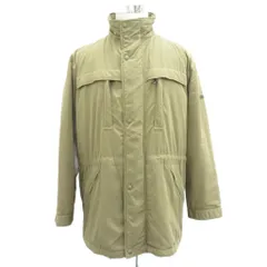クロコダイル CROCODILE 中綿ジャケット 上着 ミドル丈 L カーキ /HO36 ■ECD001のサムネイル
