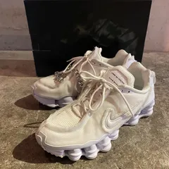 COMME des GARCONS × NIKE 19ss W SHOX TL CDG ホワイト 26cm 2019ss コムデギャルソン ナイキ