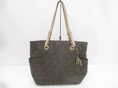  訳あり マイケルコース MICHAEL KORS トートバッグ ハンドバッグ 30S11TTT4B ブラウン レディース