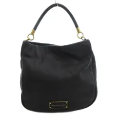 マークバイマークジェイコブス MARC by MARC JACOBS ハンドバッグ ショルダー 肩掛け レザー 黒 ブラック ロゴ ワンハンドル /FF ■GY18