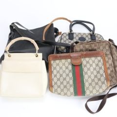 まとめ 2点 セット ヴィンテージ グッチ GG スプリーム シェリー