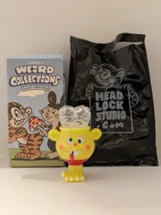 HOW2WORK Johnny's WEiRD COLLECTiONS POCKET CREATURES HEAD LOCK STUDIO BRUNO 黄色
