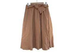 k05250521066　STRAWBERRY-FIELDS　2　Brown　Mサイズ程度　スカート　ミディアム丈　秋冬