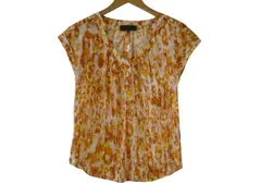 k05250513089　UNTITLED　0　Orange　XSサイズ程度　トップス　ノースリーブ　春夏