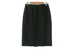 k05250513087　J.PRESS　65-69　Black　Ｓサイズ程度　スカート　ミディアム丈　秋冬