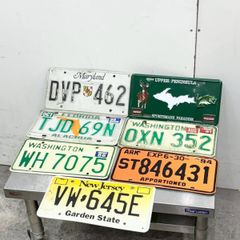 希少！OLD 黒カリフォルニア州ナンバープレート実物 アメリカ