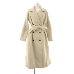 リゼクシー RESEXXY チェスターコート アウター F ベージュ ロング丈 ベルト付き /CX ■OS