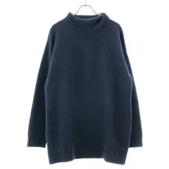 ETRE TOKYO エトレトウキョウ ニット・セーター F 青 【古着】【中古】 中古・古着通販】ETRE TOKYO (エトレトウキョウ) ロールエンドリネン
