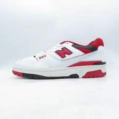 NEW BALANCE BB550SE1 WHITE/RED SIZE 29.0cm ニューバランス ホワイト レッド スニーカー 大名店
