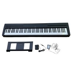 □YAMAHA P-45B 電子ピアノ 88鍵 ブラック 2018年製 動作確認済 譜面