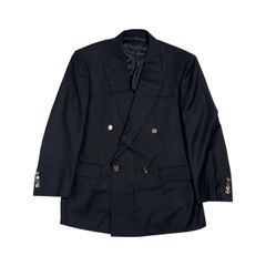 1453 90s LANVIN ヴィンテージ ダブルブレスト ジャケット R46 - メルカリ
