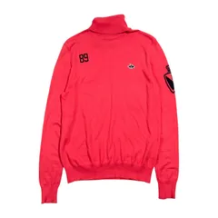 PEARLY GATES パーリーゲイツ タートルネック ニット セーター 0/ビビットピンク系 レディース ゴルフ