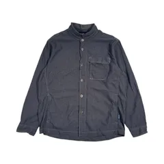 Crocodile クロコダイル スタンドカラー シャツ ジャケット LL/ダークグレー系 メンズのサムネイル