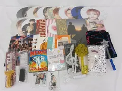  中古品 NEWS 増田貴久 NEWS LIVE DIAMOND 他 うちわ ペンライト パンフレット アクリルスタンド 等 グッズセット