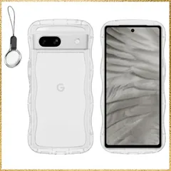 ☆彡送料無料でお届け☆彡 QAZWERT Google Pixel 8A ケース クリア ウェーブ ピクセル 8a ソフト TPU うねうね 透明 ケース マツと感 人気 韓国 耐衝撃 なみなみ カバー 滑り止め 薄型 軽量 おしゃれ 黄ばみなし アクスタが入