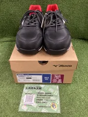 【未使用品】MIZUNO(ミズノ)] 安全靴 オールマイティ HW11L 軽量 紐 JSAA・普通作業用(A種) ブラック×ホワイト 28 cm 3Eのサムネイル