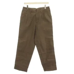 カラー kolor パンツ チノパン 1 カーキ 無地 タック入り 12WCM-P13110 /YMのサムネイル
