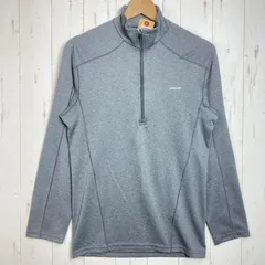 【Men's XS グレー系】 2011 Patagonia ( パタゴニア ) ミッドウェイト キャプリーン 3 クルー Midweight Capilene 3 Crew ポリエステル ウェア トップス インナー シャツ ロングスリーブシ
