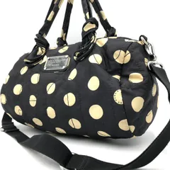 マークバイマークジェイコブス 2way ボストンバッグ ドット 水玉 ナイロン