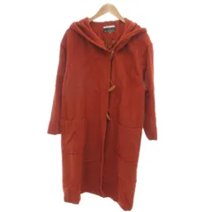 ザ スコッチ ハウス The Scotch House ダッフルコート ウール 9 オレンジ フード ロング トグルボタン  MN44-613 /HW ■GY58のサムネイル