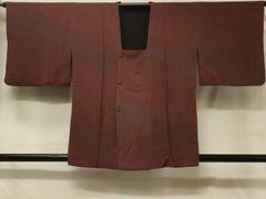 値下げ交渉OK！ロング寸 紋意匠 道行コート 正絹 U161 | Mercari