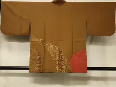 平和屋着物＃道中着　辻が花　洗える着物　CABD7732in