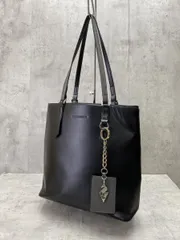 SAMANTHAVEGA サマンサベガ SVチャーム付きシンプル トート バッグ ブラック ■■レディース