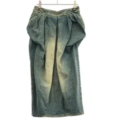 Maison Margiela 4 14 メゾン マルジェラ 22AW ヴィンテージデニムスカート SI0MA0006 S30561 インディゴ 36のサムネイル