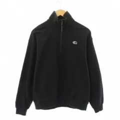 ザノースフェイス THE NORTH FACE HALF ZIP UP SWEATSHIRTS ハーフジップアップスウェット トレーナー 長袖 スタンドカラー ロゴ プリント S 黒 ブラック NM5MP03B /BB