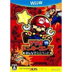 マリオ vs ドンキーコング みんなでミニランド WiiU ゲームソフト 任天堂 ニンテンドー 【中古】