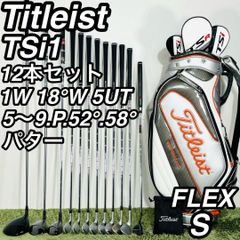 タイトリスト TSi1 12本セット メンズゴルフ 初心者 入門 大人気モデル タイトリスト TSi1 12本セット メンズゴルフ 初心者 入門 大人気モデル