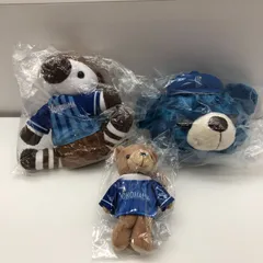【新品】横浜DeNAベイスターズ マスコットグッズ3個セット こぐまポシェット よこはま動物園 オカピぬいぐるみ ベアキーホルダー YHKY26-0815