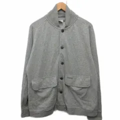 エーグル AIGLE カーディガン クルーネック ニット 長袖 コットン XL グレー 8502-21213のサムネイル