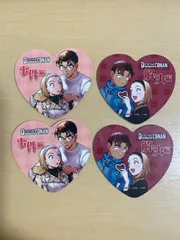 名探偵コナンカードゲーム バレンタイン交流会 事件編/解決編マーカー 4個セット