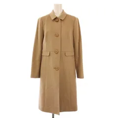 トッカ TOCCA ステンカラーコート アウター ロング丈 カシミヤ 2 ベージュ /BB