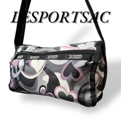 美品　LESPORTSAC 188 ショルダーポーチ　アクセサリーポーチ　総柄