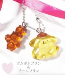 【ポムポムプリン×チームプリン】 サンリオキャラクターズ なかよしドロップチャーム