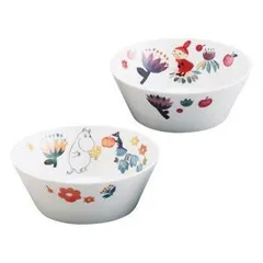 【新品・4営業日で発送】山加商店 ムーミン 〈ハーバリウム〉 ペアボウルセット MM2100C-79