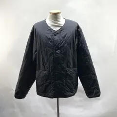 COVERNAT 2023 メンズ軽量ダウンジャケット ブラック XL ヴィンテージ