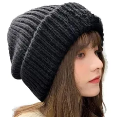 大きいサイズ ニット帽 ニットキャップ 帽子 おしゃれ メンズ レディース ワッチキャップ [LTG] プレゼント ギフト 母の日 父の日 誕生日 クリスマス 秋冬 防寒 無地 7987662