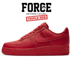 ナイキ エア フォース 1 07 LV8 1 NIKE AIR FORCE 1 07 LV8 1 university red/university red cw6999-600 スニーカー AF1 TRIPLE RED トリプル レッド
