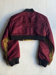 極美品】adidas × JEREMY SCOTT フリル ジャージ 赤 - メルカリ