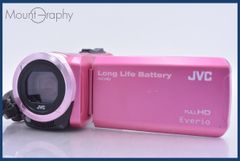 JVC Everio フルHD ビデオカメラ GZ-F100-p エブリオ - メルカリ