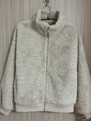 アバクロンビー ミュート アイボリー ファージャケット ムートン