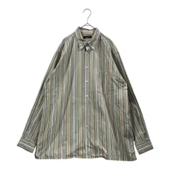 Christian Dior MONSIEUR（クリスチャンディオールムッシュ） 90's Striped L/S Shirt ストライプ 長袖 シャツ  L ベージュ