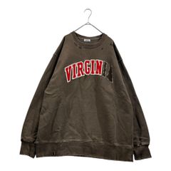 90s old Volcom スウェット ブラウン シド グラフィックプリント 