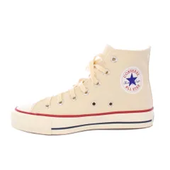 コンバース CONVERSE CANVAS ALL STAR J HI スニーカー ハイカット 5.5 アイボリー /TK